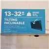 Image 2 : NEW OVERSTOCK INSIGNIA TILTING 13-32 INCH TV WALL MOUNT 40 LB CAPACITY