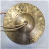 Image 6 : VINTAGE CHINESE GONGS AND SMALL GREEN DISH W/ LID