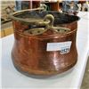 Image 2 : HAND HAMMERED COPPER CAULDRON
