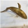 Image 2 : BRASS WHALE AND CONCH SHELL