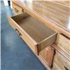 Image 3 : 7 DRAWER OAK DRESSER WITH MIRROR