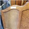 Image 2 : OAK QUEENSIZE HEADBOARD AND ROLLER FRAME