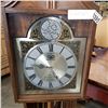 Image 2 : WALNUT BEACON GRANDFATHER CLOCK, BATTERY POWERED