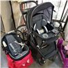 Image 2 : GRACO STROLLER AND BABY SEAT, ROCKING HORSE AND BABY BED