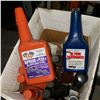 Image 2 : BOX OF OIL SYSTEM CLEANER, RADIATOR STOP LEAK AND OTHER AUTO FLUIDS