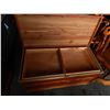 Image 2 : PINE TRUNK WITH 2 TRAYS