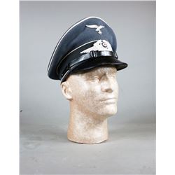 WWII German Luftwaffe Visor Cap