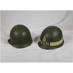 US WWII M1 Steel Pots