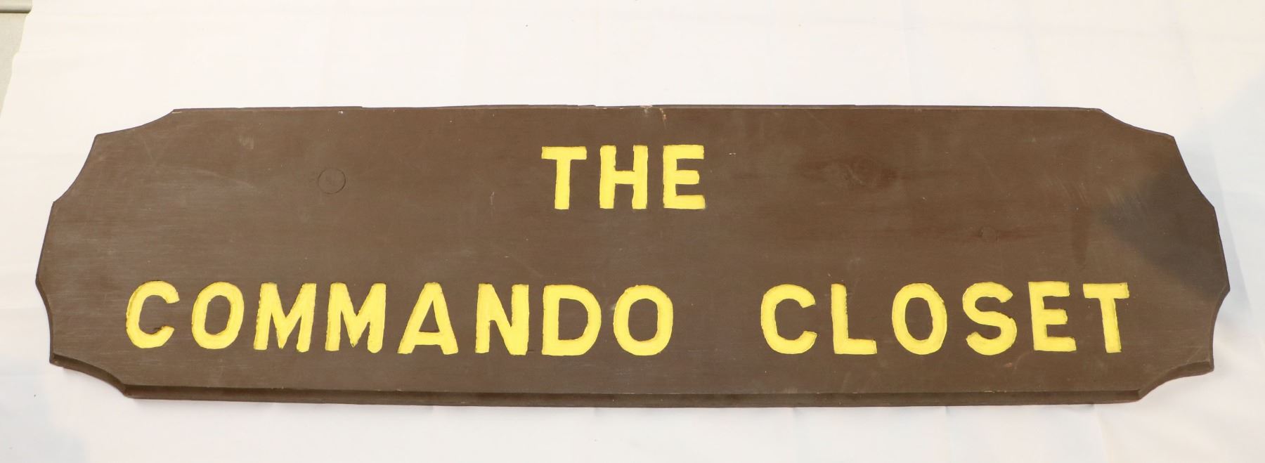 Commando Building Sign