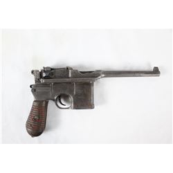 Mauser C96 Pistol w/ Red 9 Grips