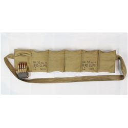 Surplus 30-.06 Ammo In Bandoleer