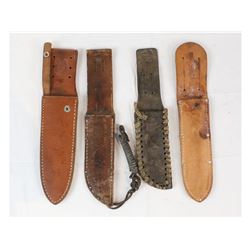 Lot of 4 Scabbards