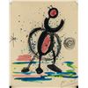 Image 1 : Joan Miro Spanish Surrealist Watercolor on Paper