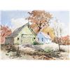Image 1 : Edward Garbely 1908-1999 US Watercolor Landscape