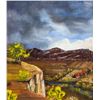Image 3 : Oil on Board Signed Illegibly "Coming Storm"