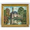 Image 2 : FRS. Wouters Oil on Canvas Kasteel Antwerp