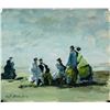 Image 1 : Eugene Boudin French Impressionist Oil on Paper