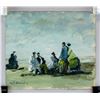 Image 2 : Eugene Boudin French Impressionist Oil on Paper