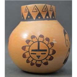 HOPI INDIAN POTTERY VASE (SIMMONS)