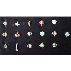 NAVAJO INDIAN RINGS