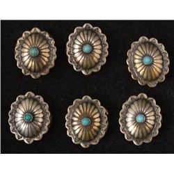 NAVAJO INDIAN BUTTON COVERS