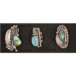 NAVAJO INDIAN RINGS