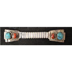 ZUNI INDIAN WATCH BRACELET (EFFIE CALAVASA)