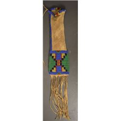 SIOUX INDIAN WOMAN'S TOBACCO BAG