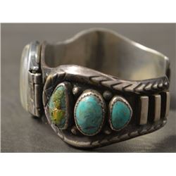NAVAJO INDIAN WATCH BRACELET