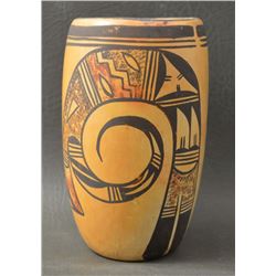 HOPI INDIAN POTTERY CYLINDER