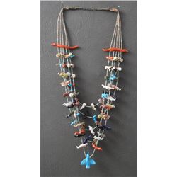 ZUNI INDIAN FETISH NECKLACE