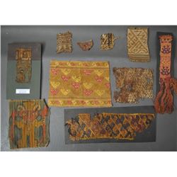 PRE COLUMBIAN TEXTILE FRAGMENTS