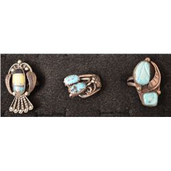 NAVAJO INDIAN RINGS