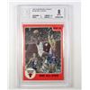 Image 1 : 1986 STAR #5 MICHAEL JORDAN BASKETBALL CARD - BECKETT.