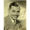Image 1 : CLARK GABLE signed photo