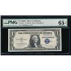 Image 1 : 1935E $1 Silver Certificate STAR Note PMG 65EPQ