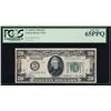 Image 1 : 1928 $20 Richmond Federal Reserve Note PCGS 65PPQ