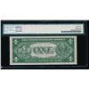 Image 2 : 1935A $1 Hawaii Silver Certificate PMG 64