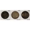 Image 1 : Lot of (3) 1968 Mexico 25 Pesos Olympics Commemorative Coins