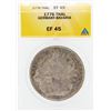 Image 1 : 1776 Thal Germany Bavaria Coin ANACS EF45