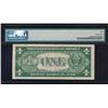 Image 2 : 1935A $1 Hawaii Silver Certificate Star Note PMG 50