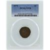 Image 1 : 1876 Indian Head Cent Coin PCGS VF20