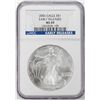 Image 1 : 2006 $1 American Silver Eagle Coin NGC MS69 Early Releases