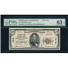 Image 1 : 1929 $5 Middletown National Bank Note PMG 63EPQ