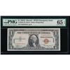 Image 1 : 1935A $1 Hawaii Silver Certificate PMG 65EPQ