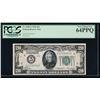 Image 1 : 1928 $20 Richmond Federal Reserve Note PCGS 64PPQ