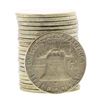Image 2 : Roll of (20) Brilliant Uncirculated 1961 Franklin Half Dollar Coins