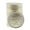 Image 1 : Roll of (20) Brilliant Uncirculated 1922 $1 Peace Silver Dollar Coins