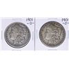 Image 1 : Lot of (2) 1901-O $1 Morgan Silver Dollar Coins