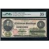 Image 1 : 1862 $1 Legal Tender Note PMG 35EPQ